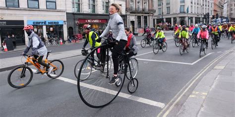 Riders protest for safer cycling for women in London